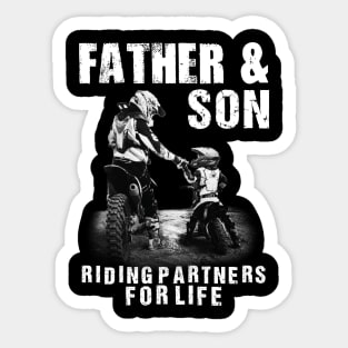 Father and Son Sticker